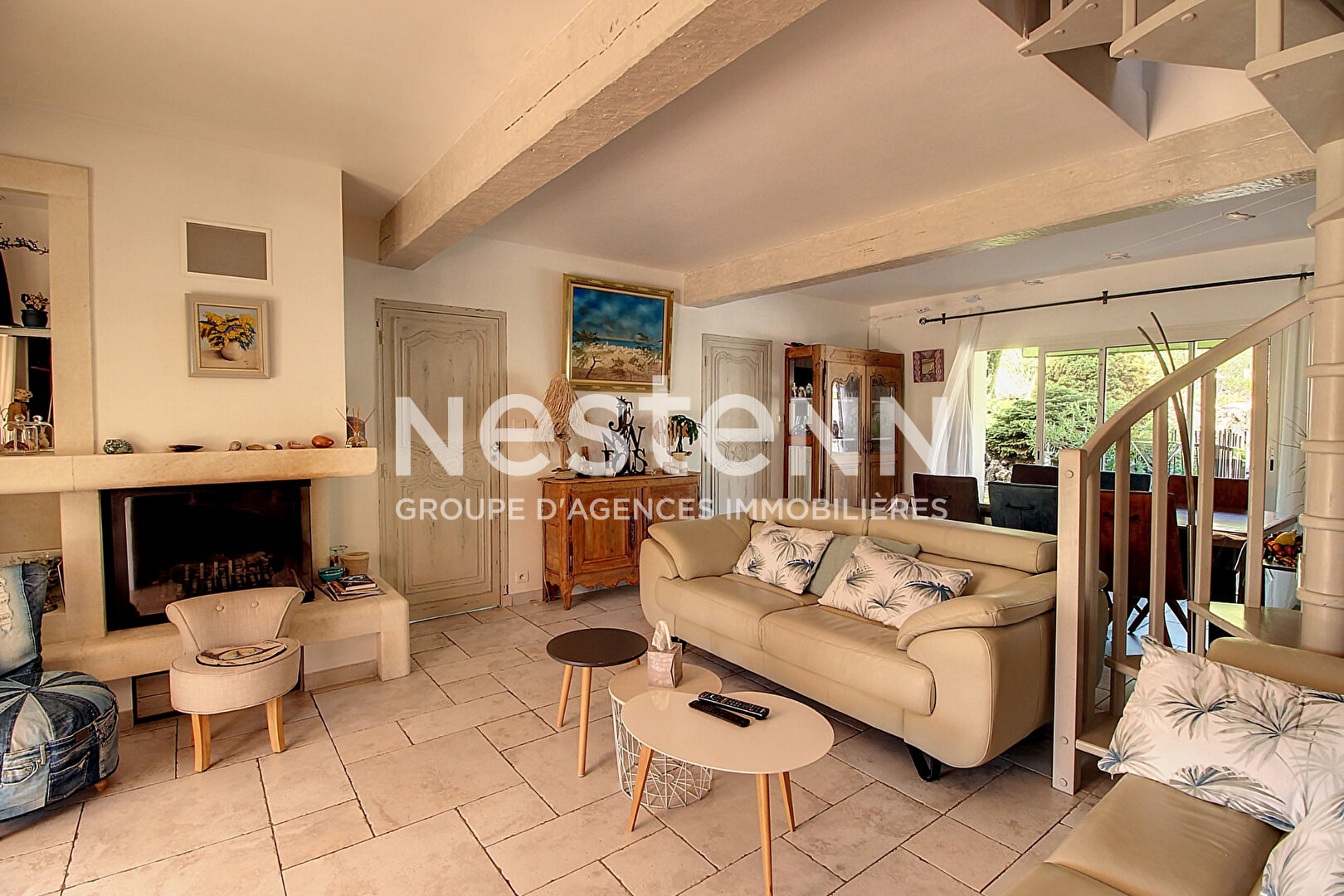 A VENDRE TOURTOUR - Maison 4 chambres 128 m² avec PISCINE sur un terrain de 1500 m² CLOS