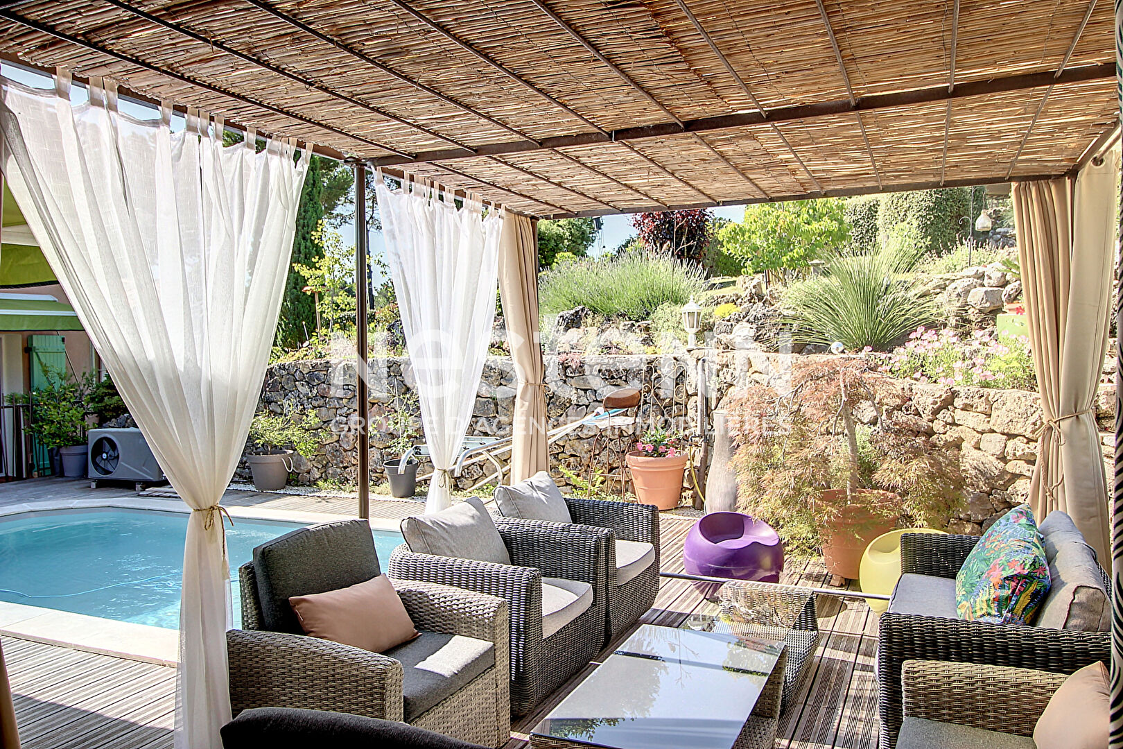 A VENDRE TOURTOUR - Maison 4 chambres 128 m² avec PISCINE sur un terrain de 1500 m² CLOS