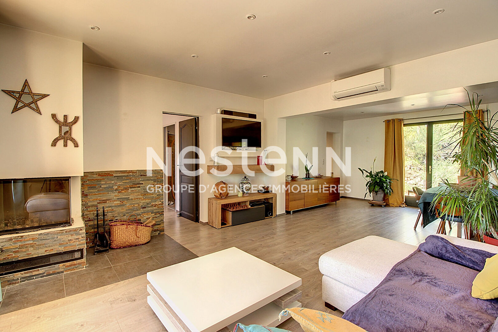TOURTOUR Maison plain-pied 2 chambres 86 m² avec GARAGE
