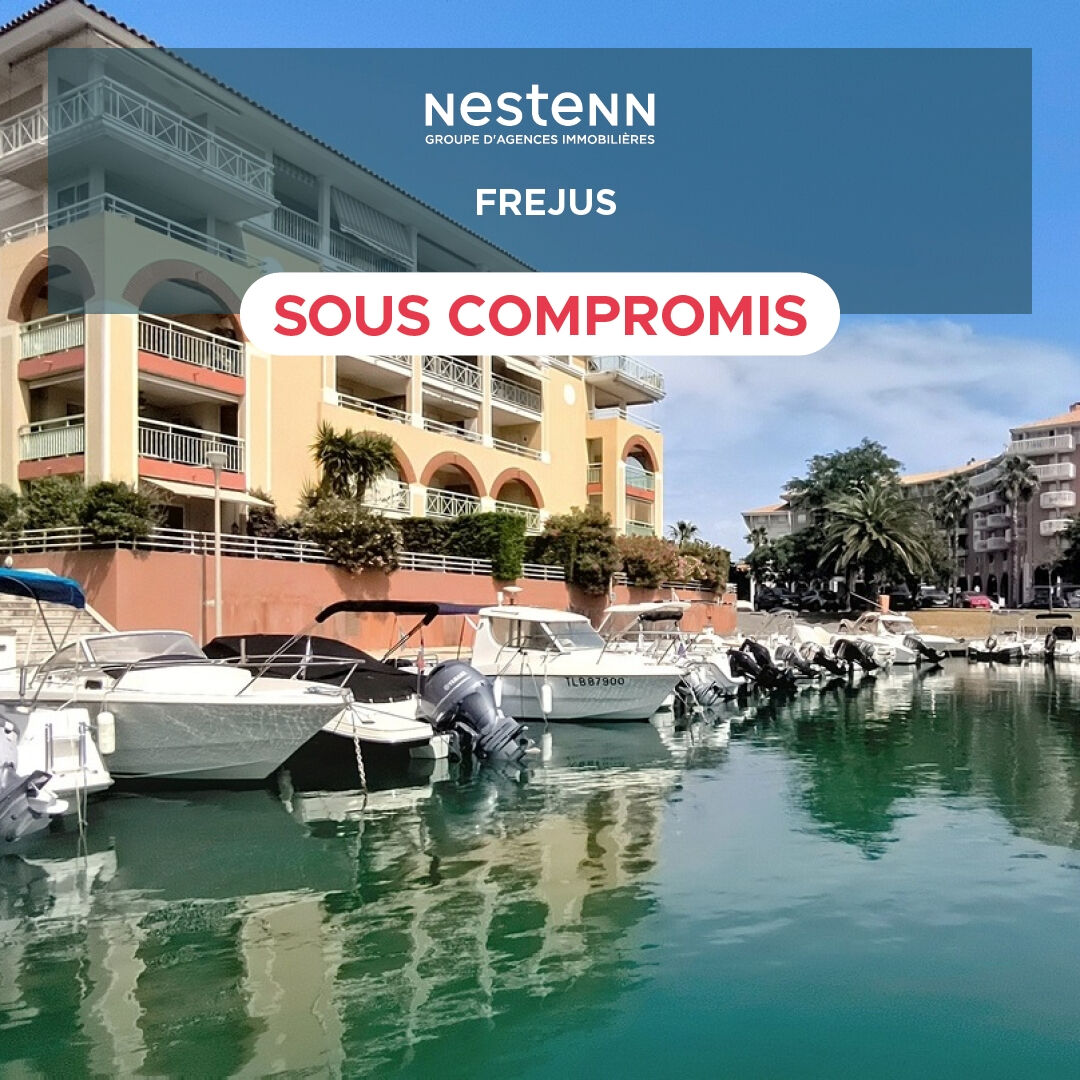 T2 PORT FREJUS TERRASSE VUE PORT GARAGE CAVE