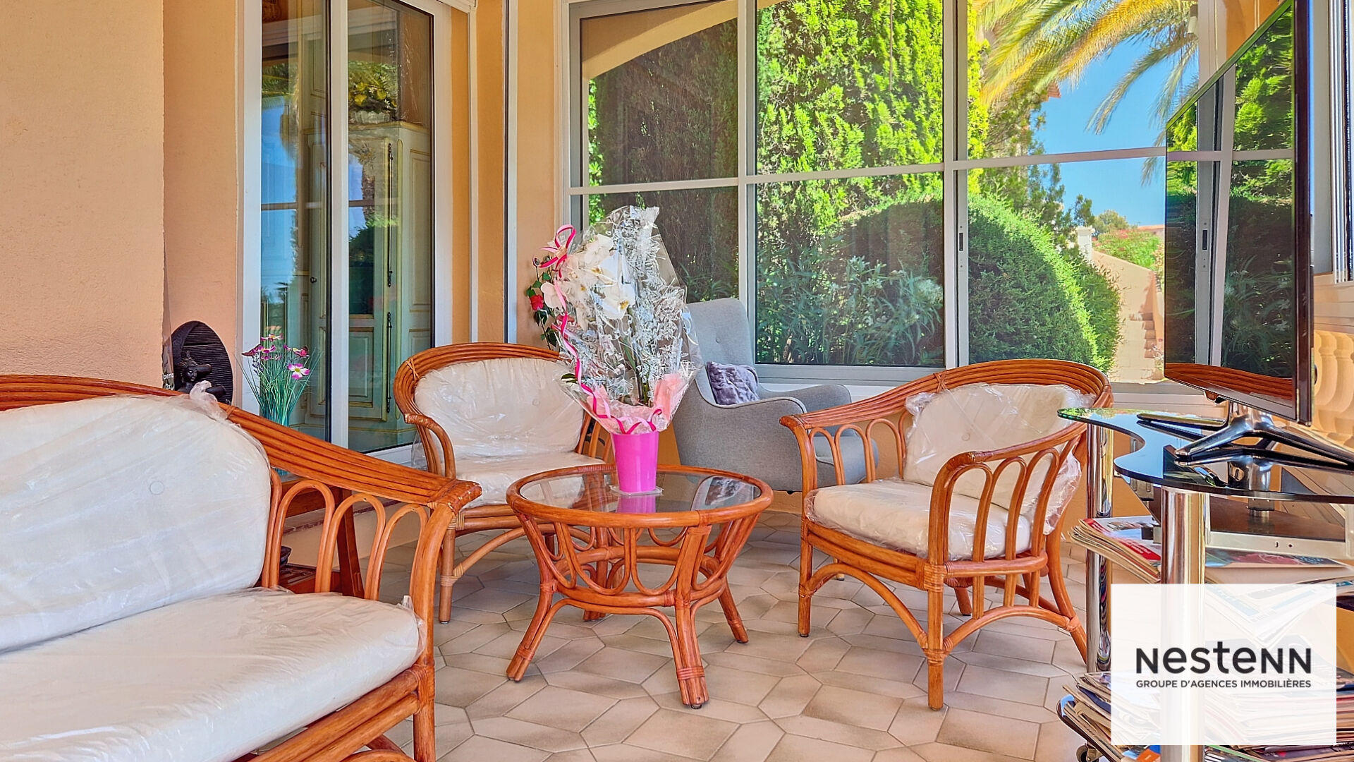 Villa, 4 chambres, garage, piscine, vue mer