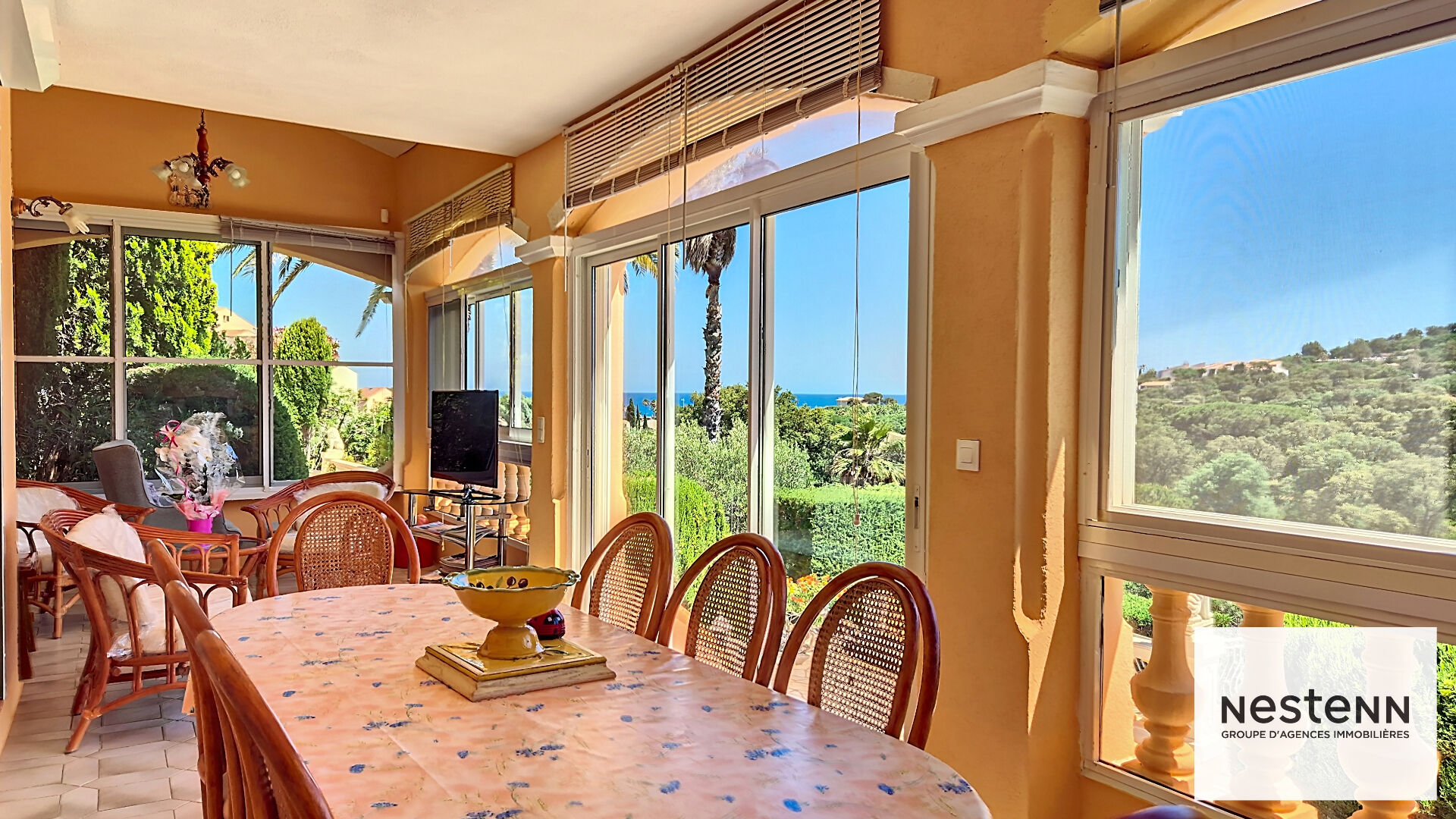 Villa, 4 chambres, garage, piscine, vue mer