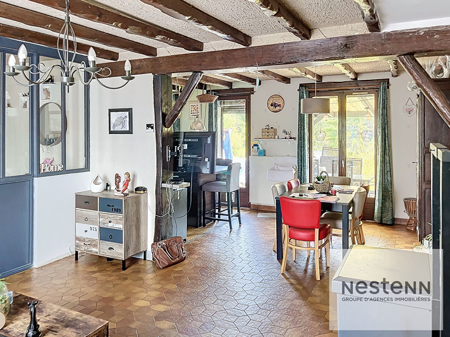 Maison 5 chambres - sous sol  et terrain