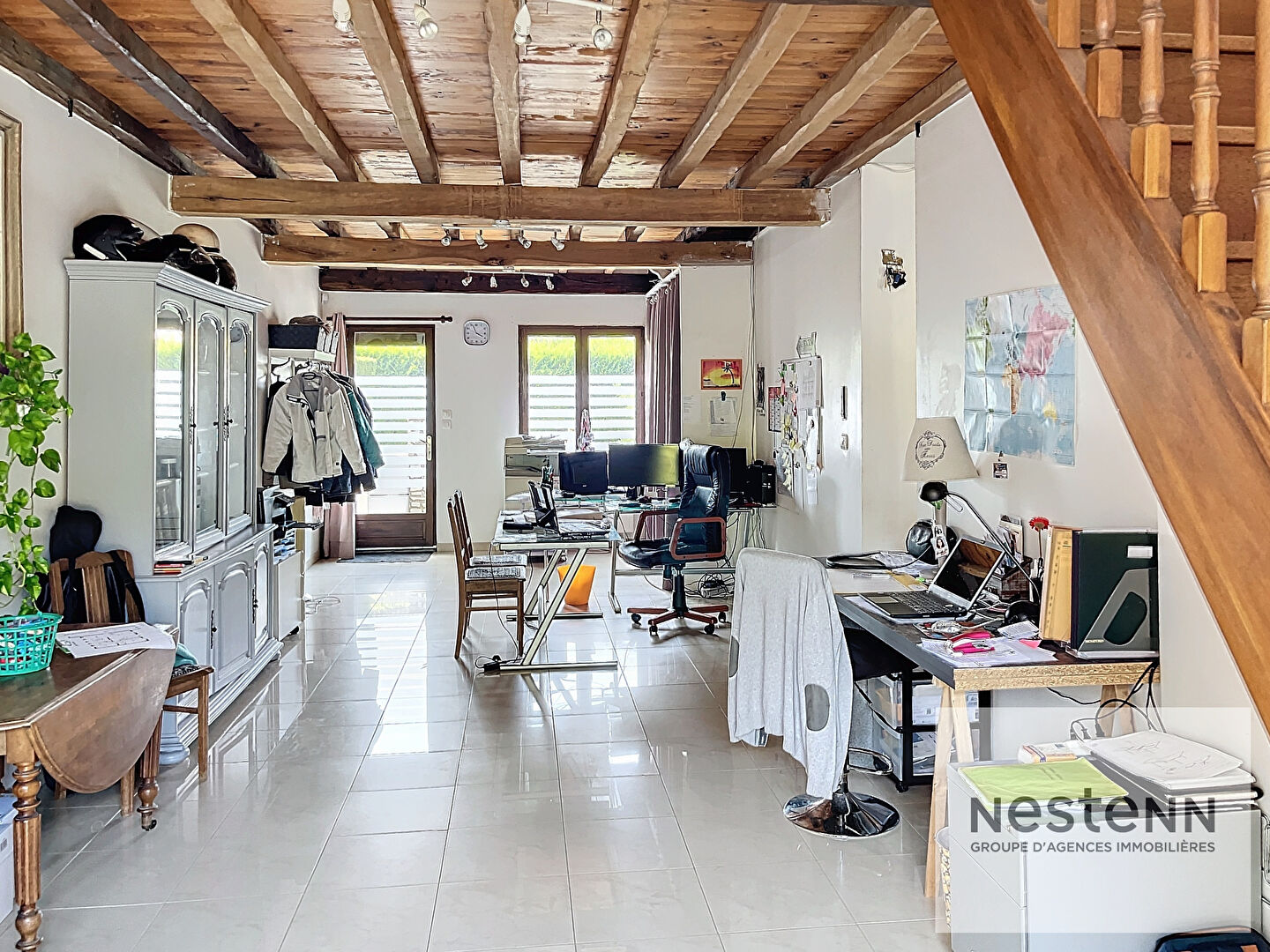 Maison 5 chambres - sous sol  et terrain