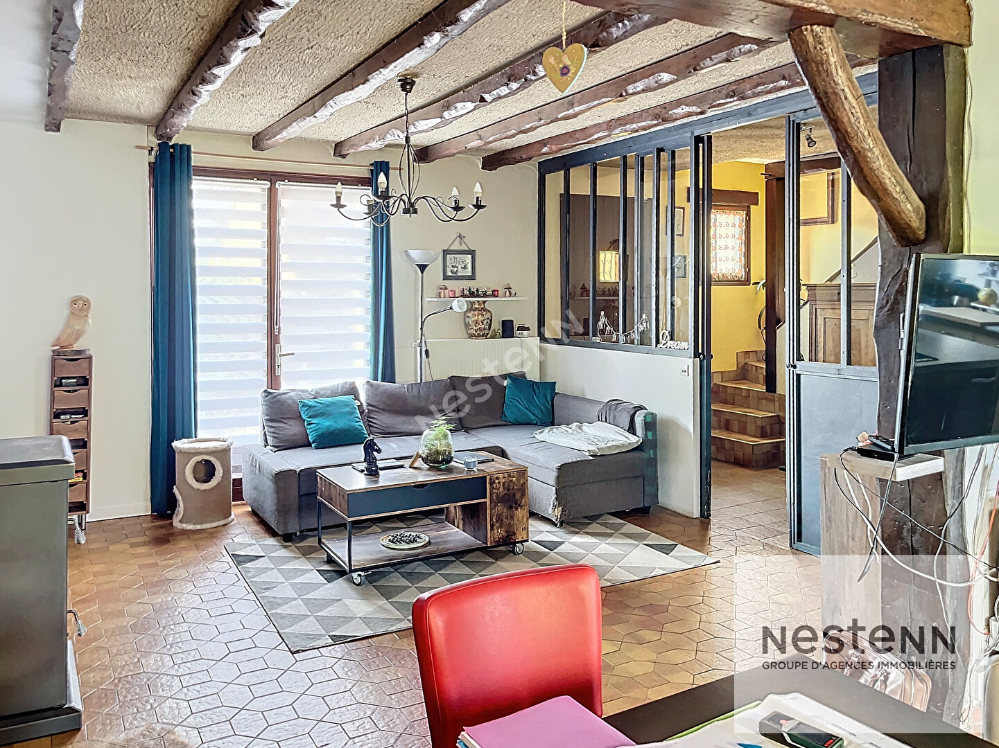 Maison 5 chambres - sous sol  et terrain