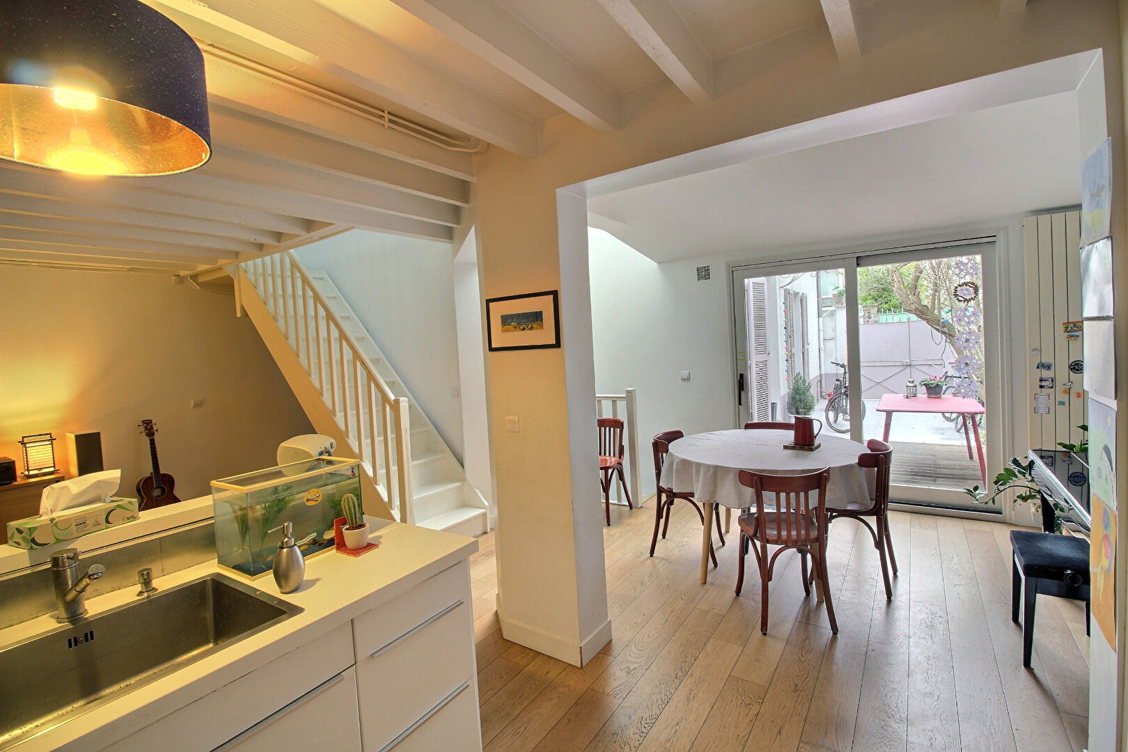 Maison individuelle avec exterieur