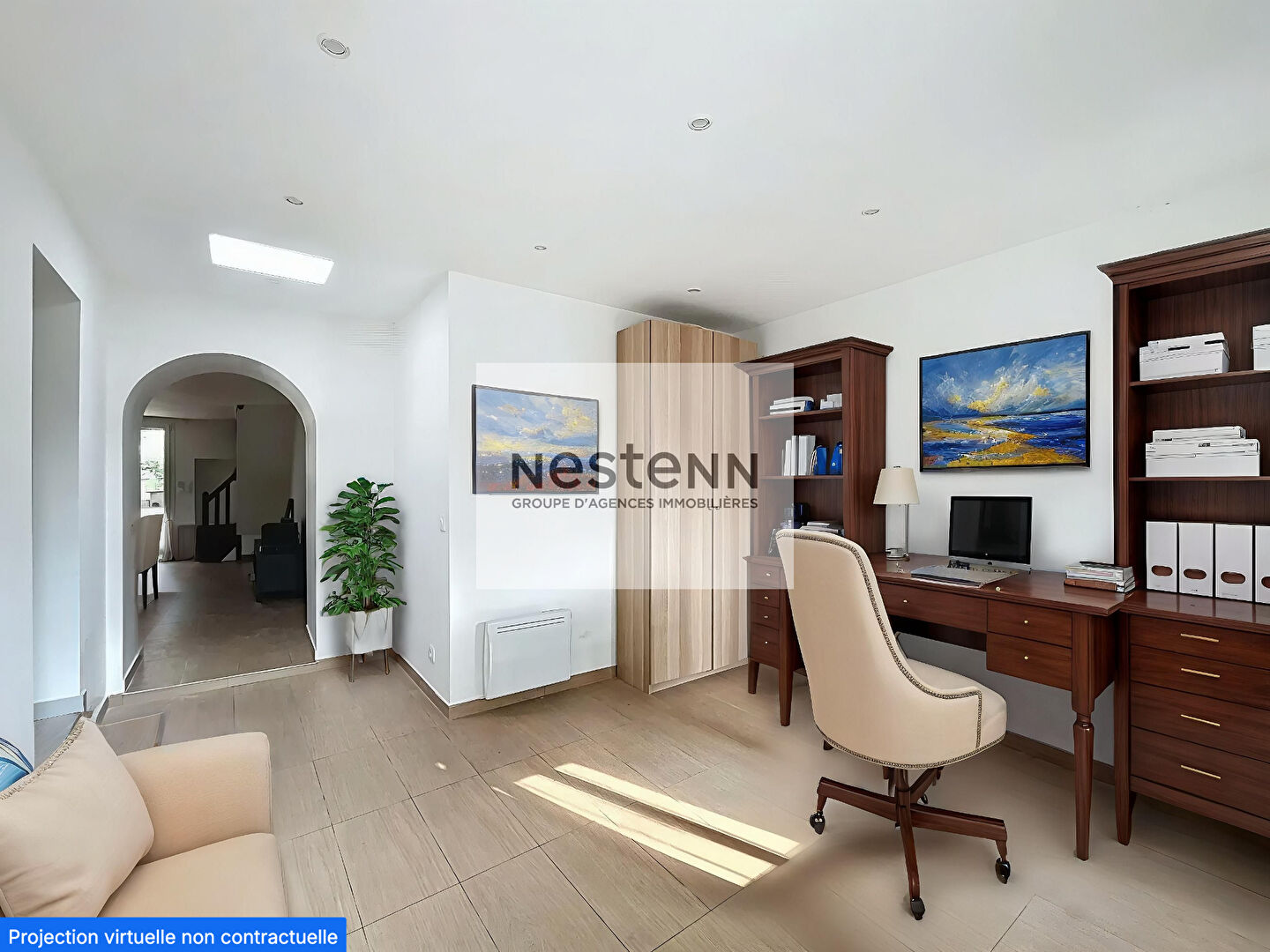 LEUVILLE SUR ORGE  À VENDRE  -  Maison rénovée 4 pièces - 76m²  -  2 chambres + terrasse + jardin + garage ? Proche écoles, commerces et axes routiers (N20/N104)