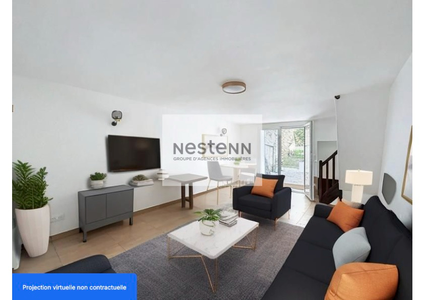 LEUVILLE SUR ORGE  À VENDRE  -  Maison rénovée 4 pièces - 76m²  -  2 chambres + terrasse + jardin + garage ? Proche écoles, commerces et axes routiers (N20/N104)