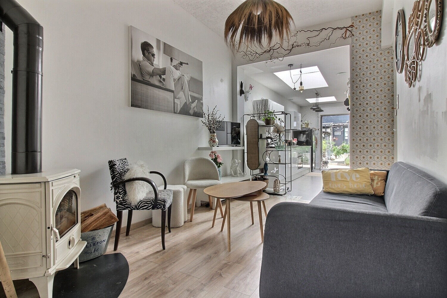 EURATECHNOLOGIES : Maison 3 chambres , Bureau et Jardin