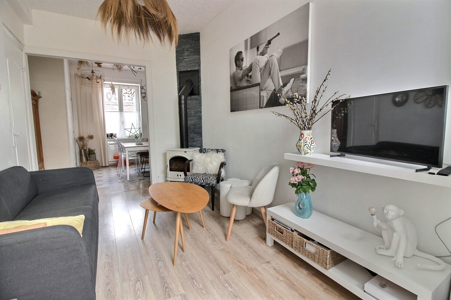 EURATECHNOLOGIES : Maison 3 chambres , Bureau et Jardin