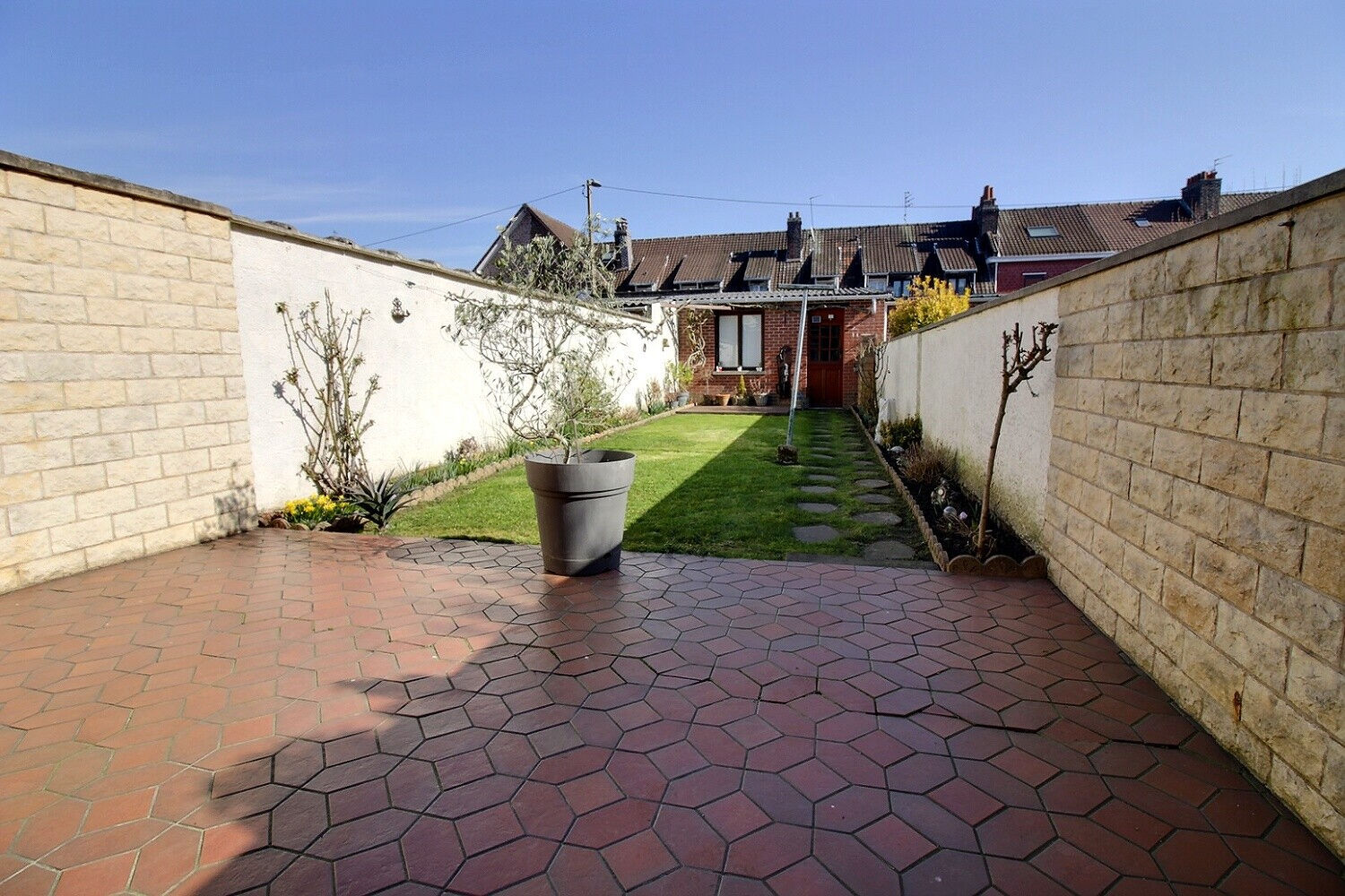 Maison Lomme - 126m² - 4 chambres - garage - jardin - cave