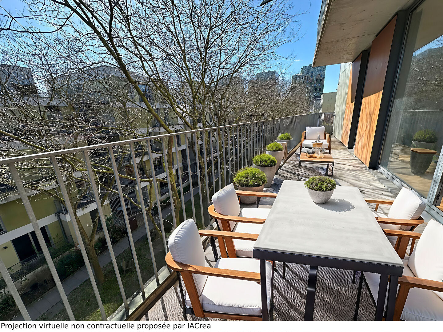 A vendre, T4 d'environ 87m², allée George Sand - LILLE GRAND PALAIS
