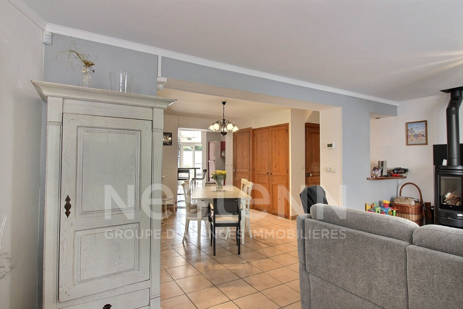-Maison Lomme  (125 m²) 4 pièces- 3 chambres- proximité métro- extérieur
