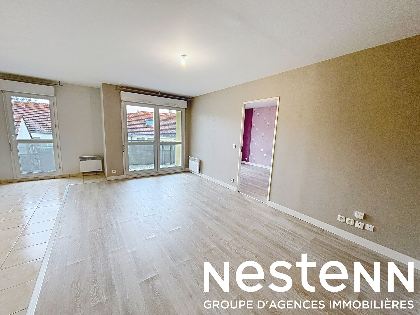 Appartement sur Ponthierry 2 pièces de 55 m2 sans travaux avec balcon et place de parking, très beau volume