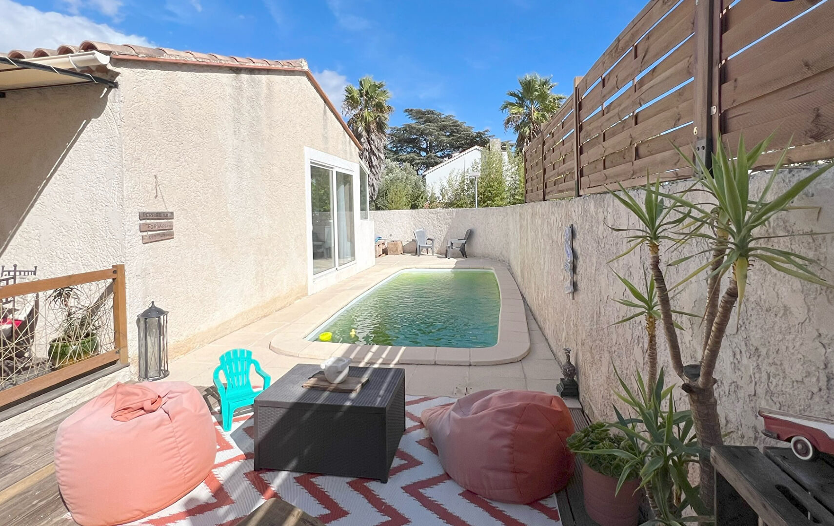 La Seyne-sur-Mer - Quartier Sud - Maison plein pied de Type 4  de 83 m² avec Piscine + Garage