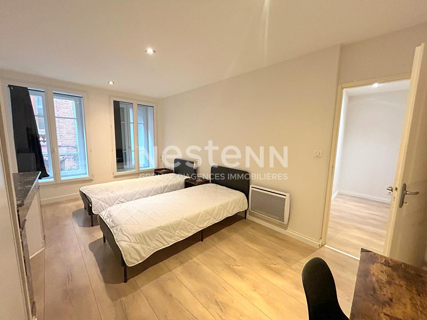 Toulouse 31000 PLEIN CENTRE VILLE  Rue Saint Rome T3 traversant Capitole, 70.84m2 avec terrasse privative de 15m².