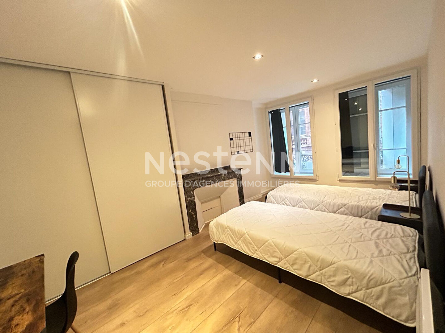 Toulouse 31000 PLEIN CENTRE VILLE  Rue Saint Rome T3 traversant Capitole, 70.84m2 avec terrasse privative de 15m².