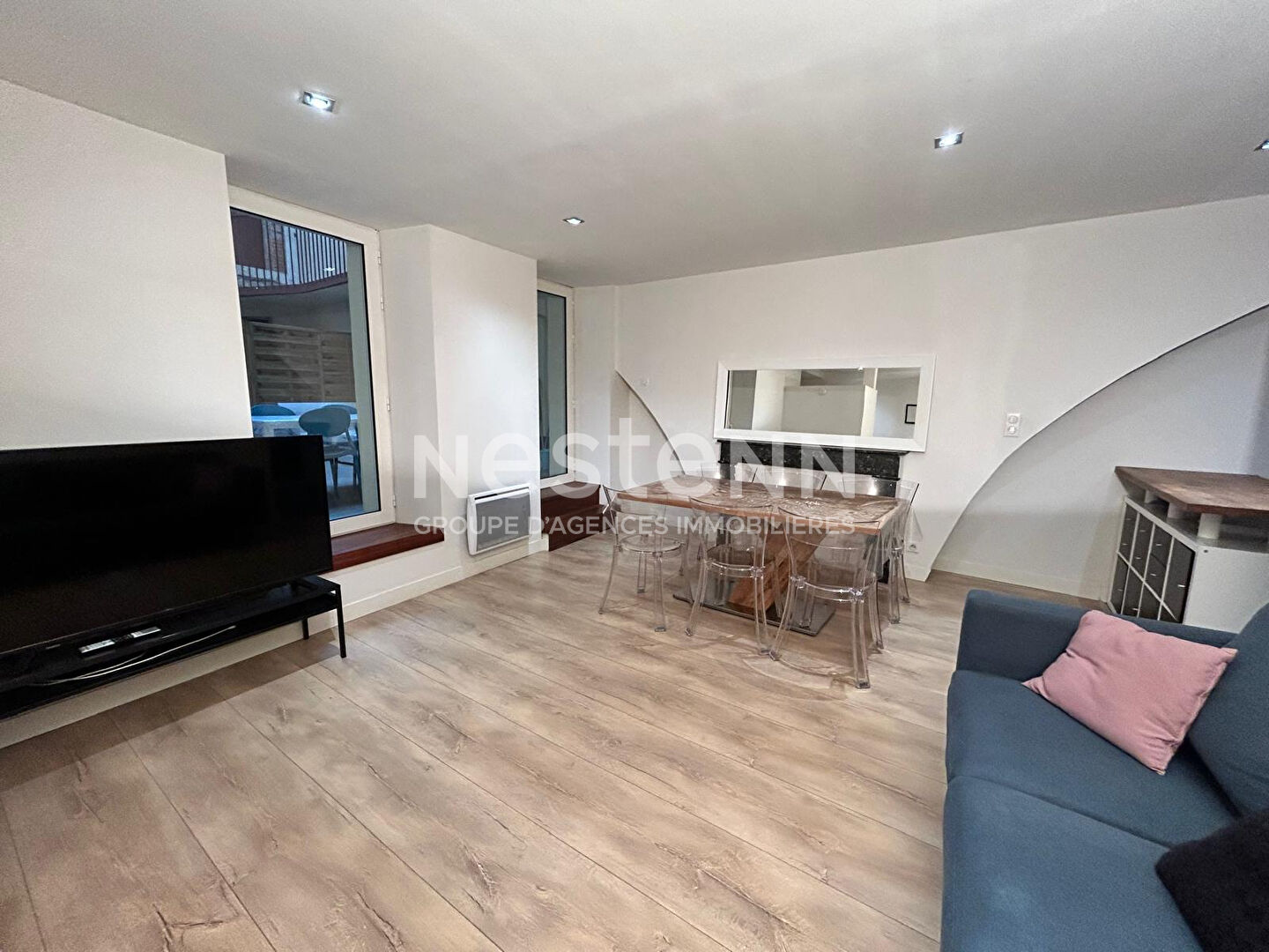 Toulouse 31000 PLEIN CENTRE VILLE  Rue Saint Rome T3 traversant Capitole, 70.84m2 avec terrasse privative de 15m².