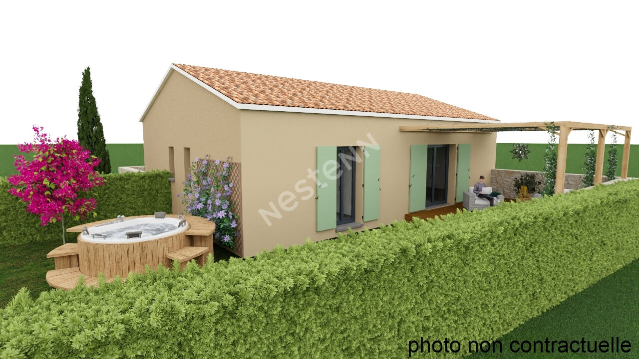 A 10 MIN D ILE ROUSSE ET LA PLAGE DE LOZARI  , A 5 MIN DU GOLF SAN REGINU PROGRAMME DE 5 MAISONS NEUVES DE PLAIN PIED