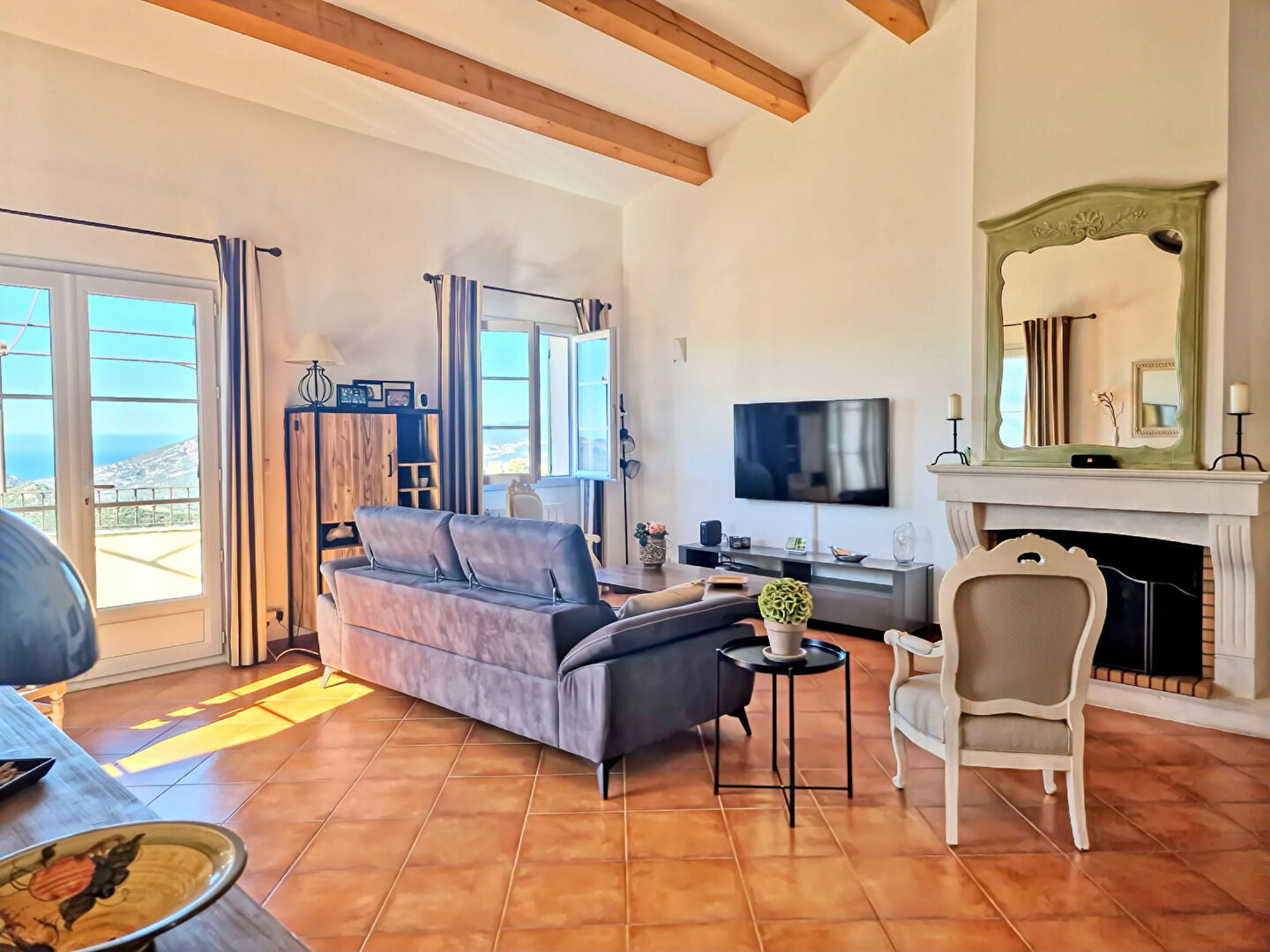 Rare maison sur les hauteurs d 'Oletta de 156.39 m2, avec une vue digne d'une carte postale