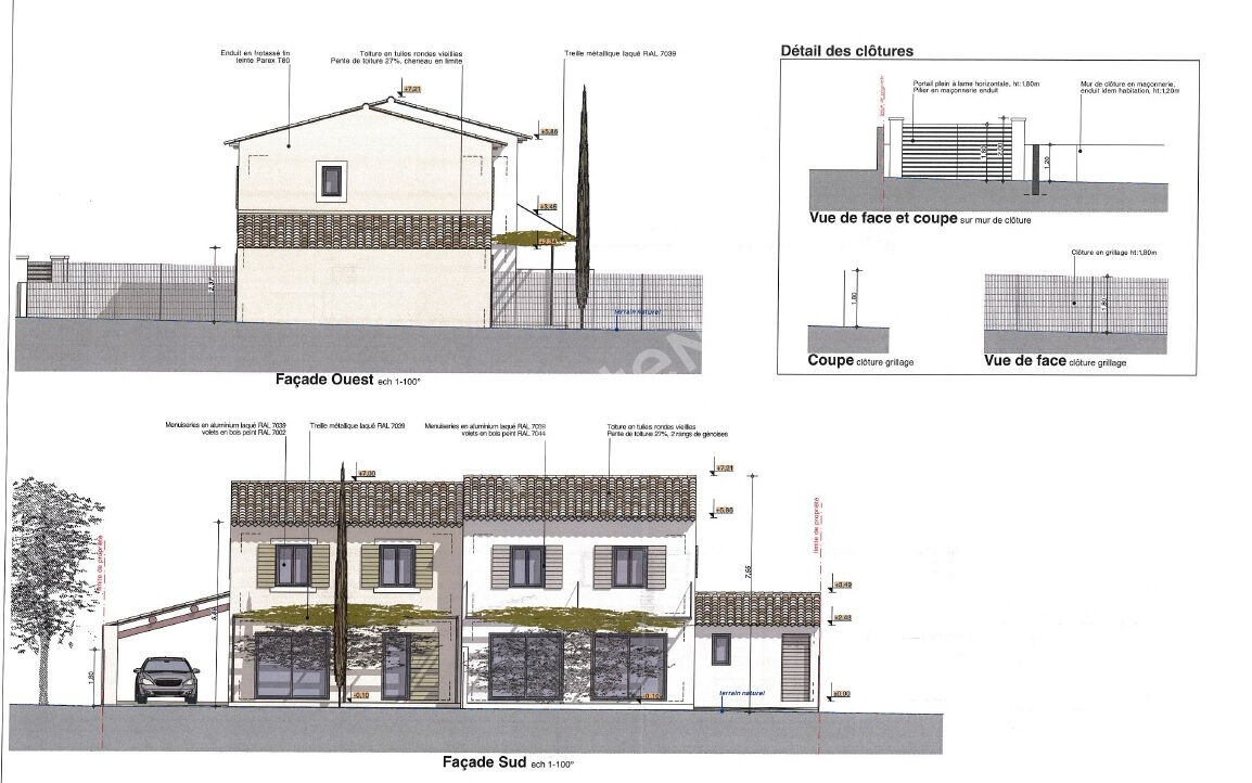 Villa R+1 5 pièces 4 chambres avec jardin à Cadenet