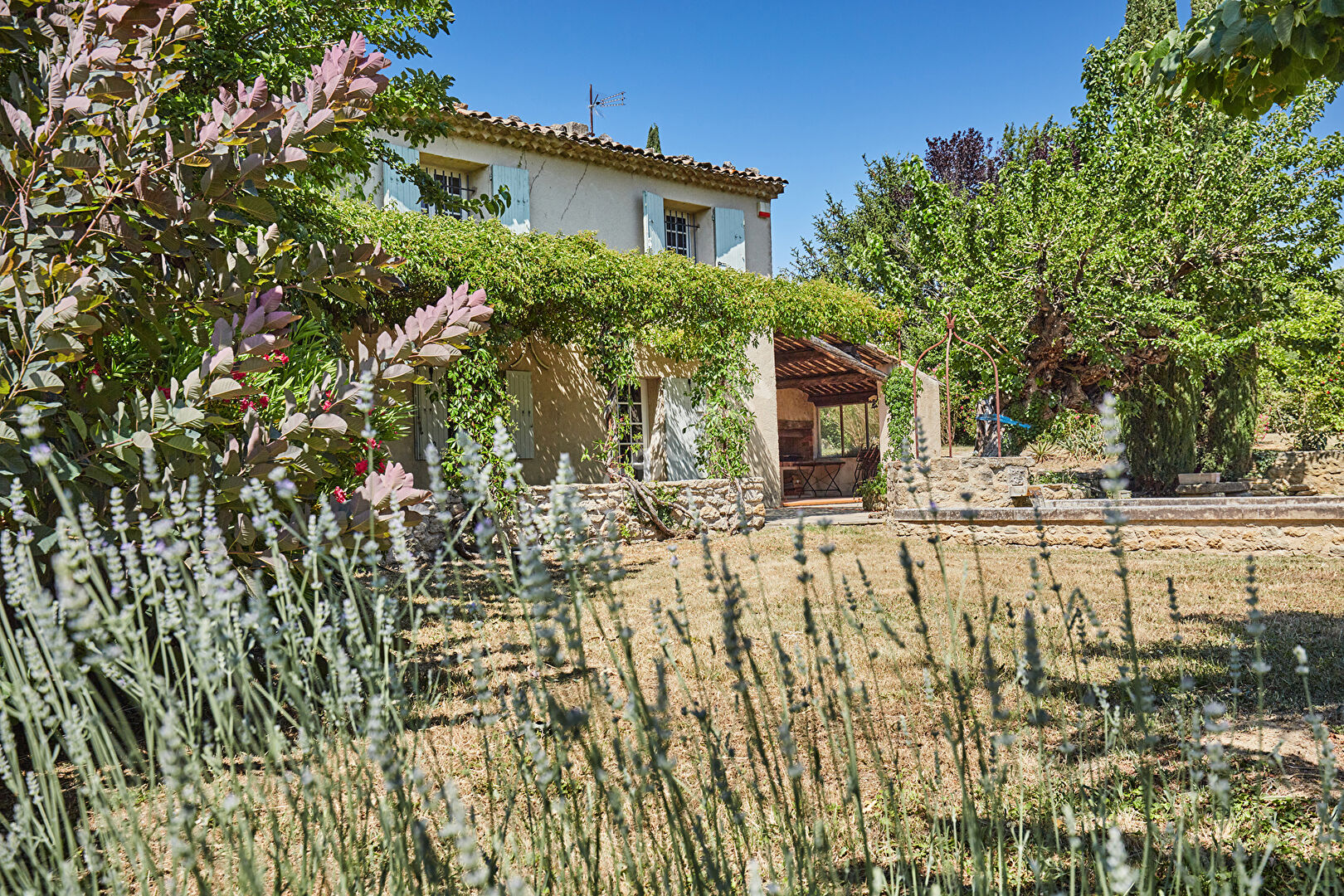 Très charmant Mas de 190 m2 sur 1.6 ha en campagne de Cucuron