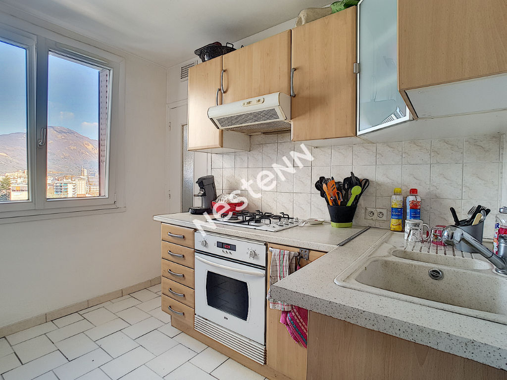 VENDU T5 - Appartement Grenoble  5 P+C Dernier étage avec cheminée et climatisation.