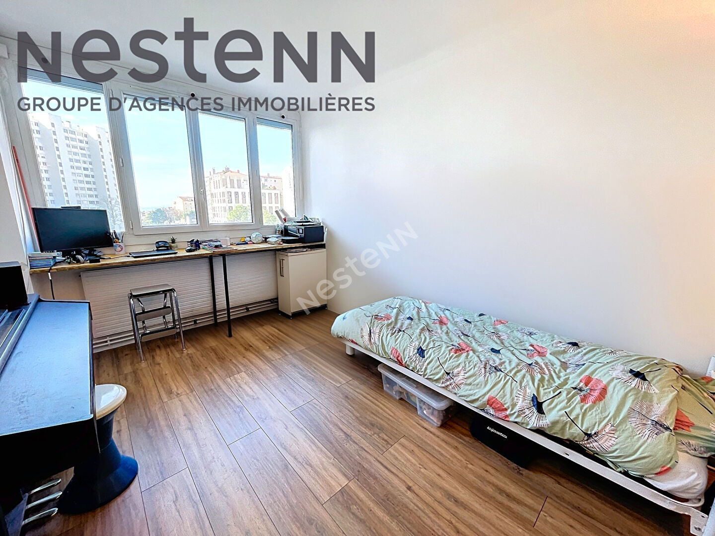 Appartement T3 (T2) - Traversant, calme et très lumineux, vue dégagé - Investisseur, bonne rentabilité - 69004 Lyon