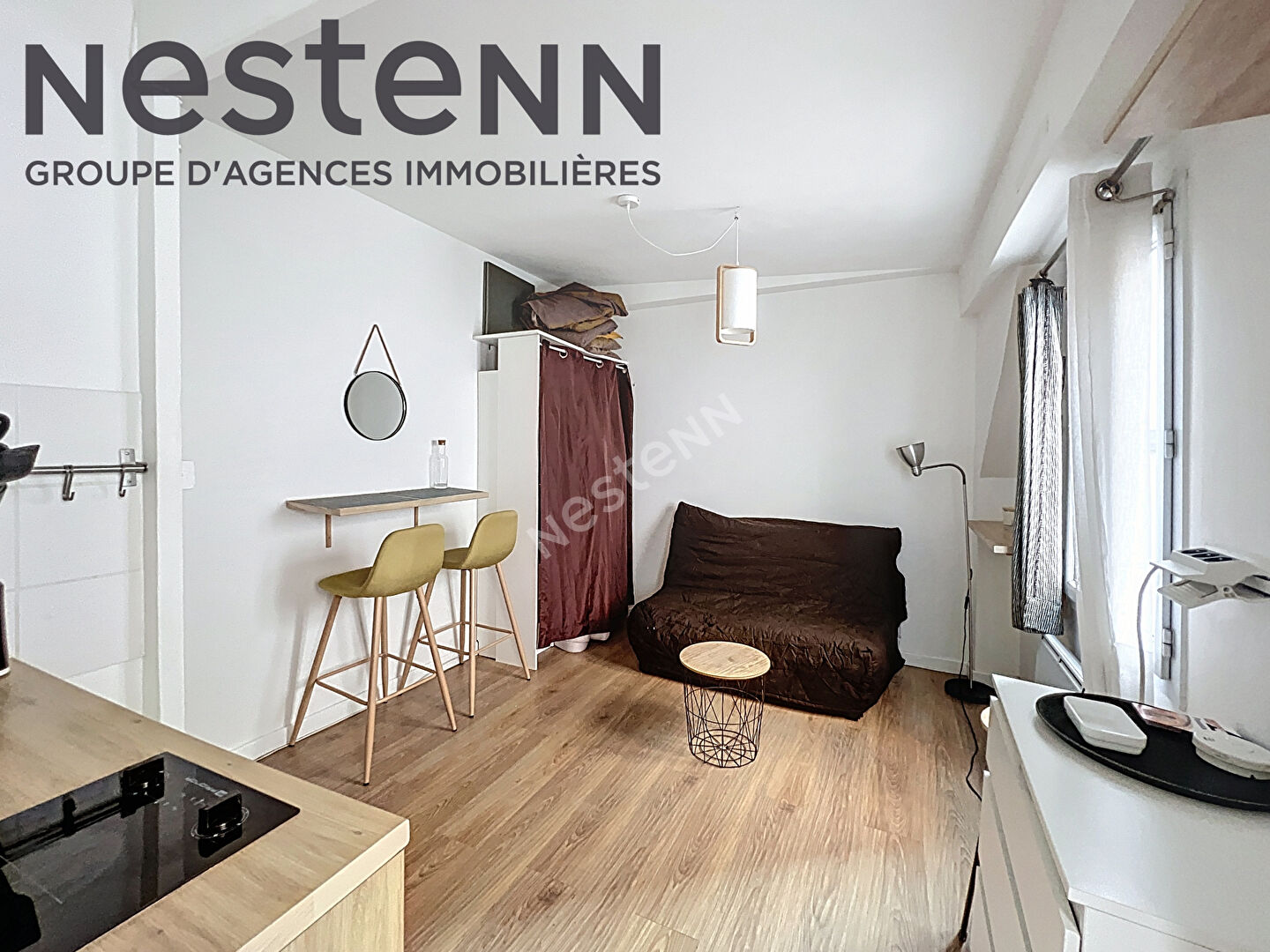 Studio Coeur Croix-Rousse - 1er et dernier étage - Vendu libre
