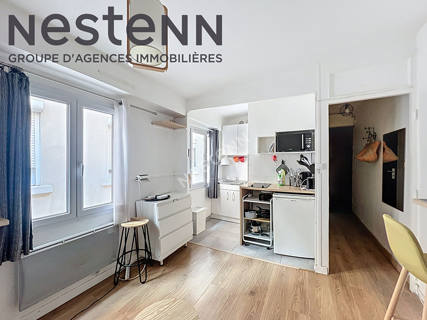 Studio Coeur Croix-Rousse - 1er et dernier étage - Vendu libre