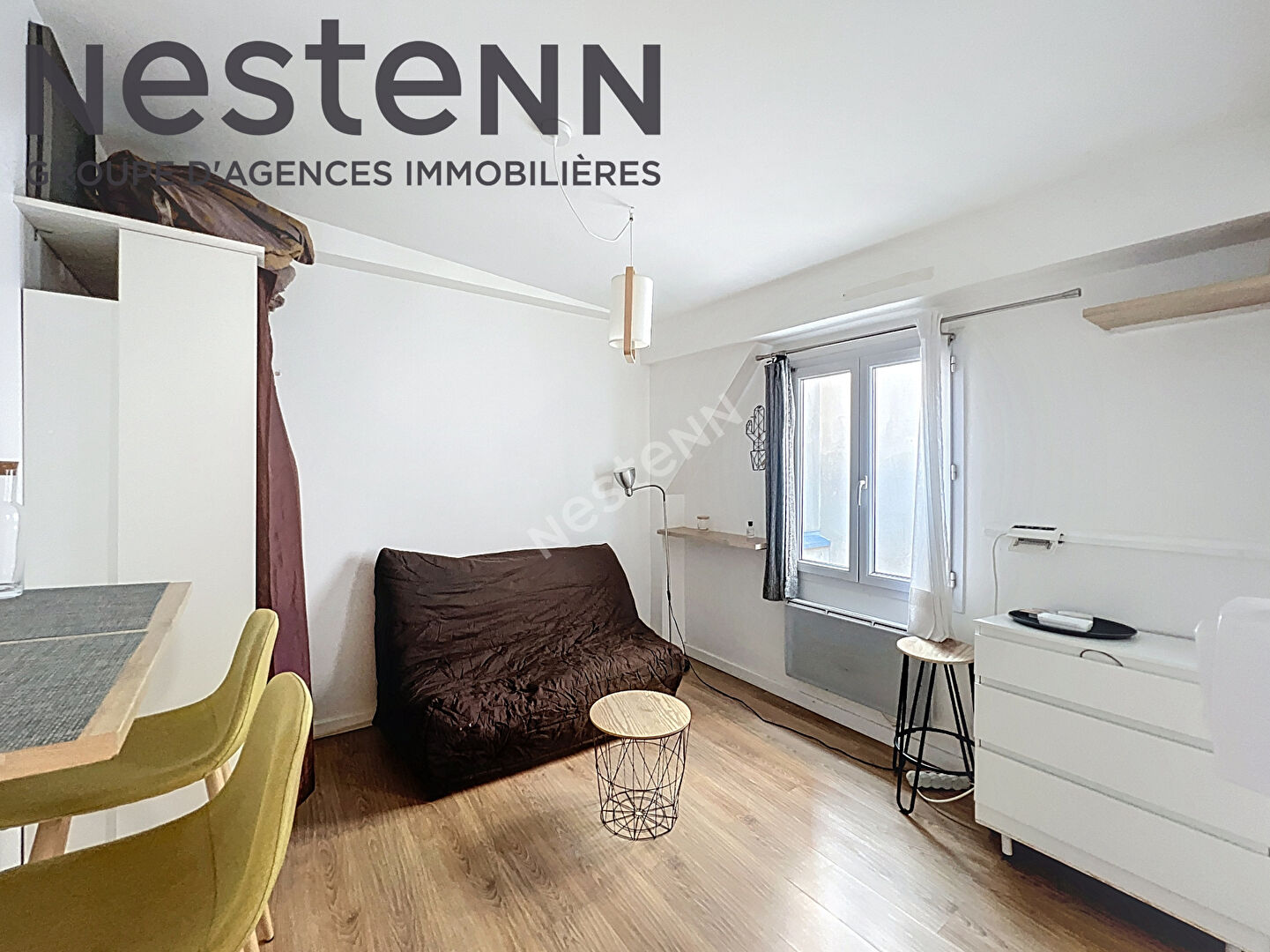 Studio Coeur Croix-Rousse - 1er et dernier étage - Vendu libre