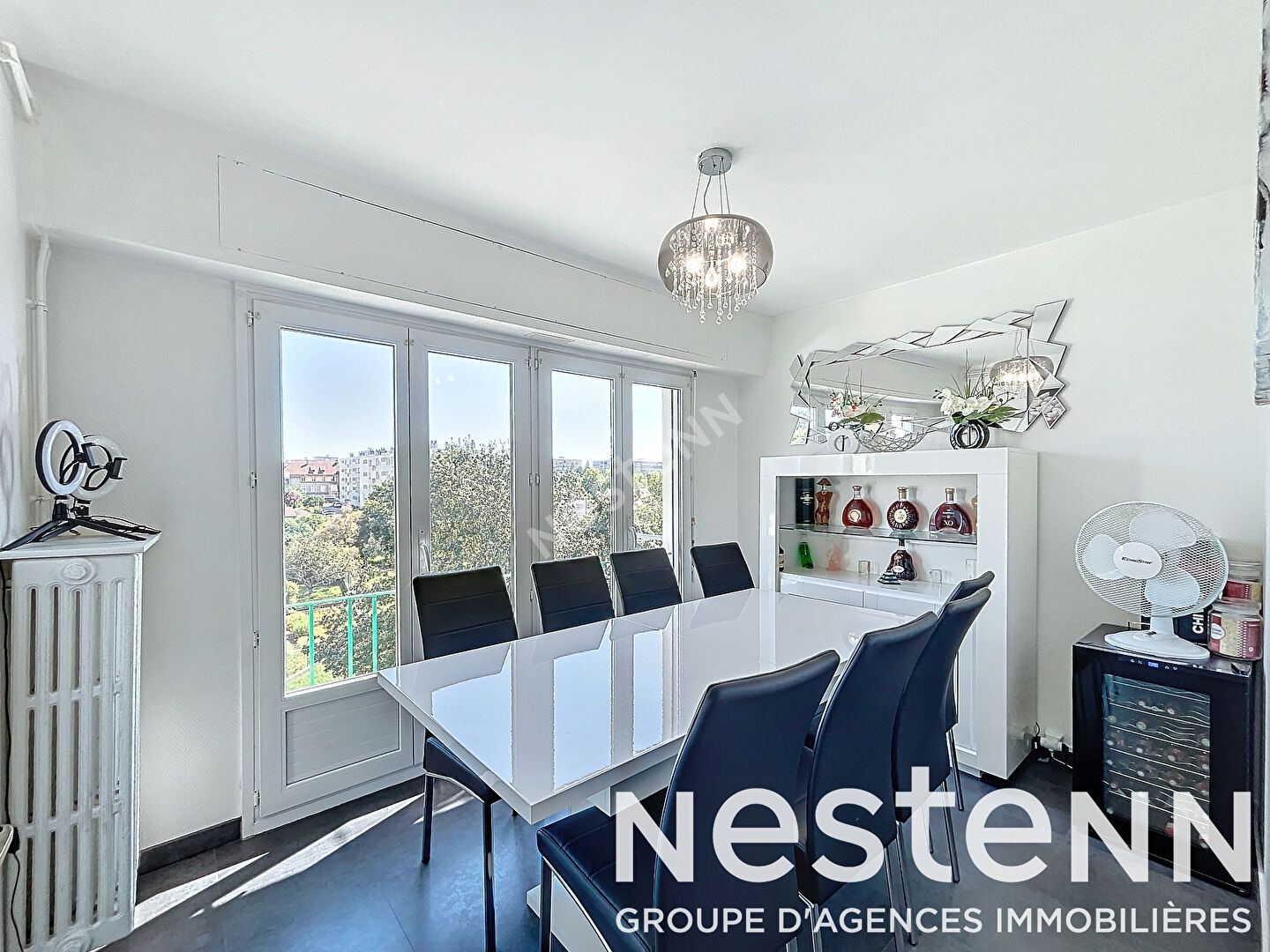 Appartement F4 - Metz Borny Village - 3 chambres - Balcon - Cave - Garage - Lumineux