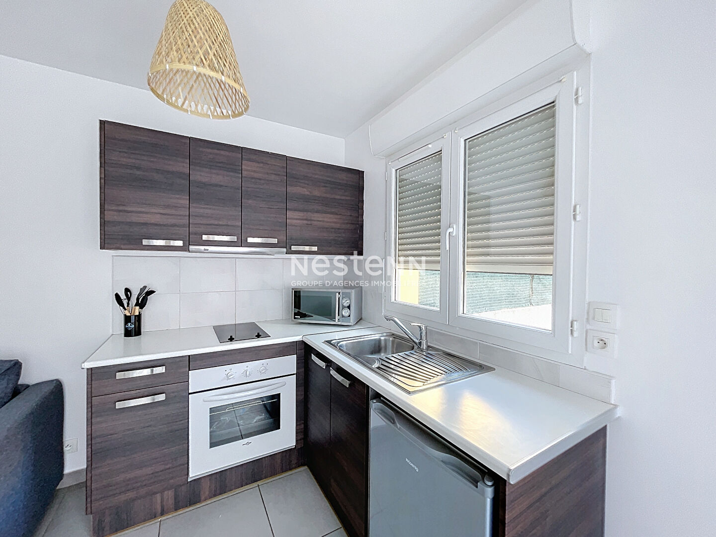 Appartement meublé, 2 pièces, avec jardin, 32.20 m2