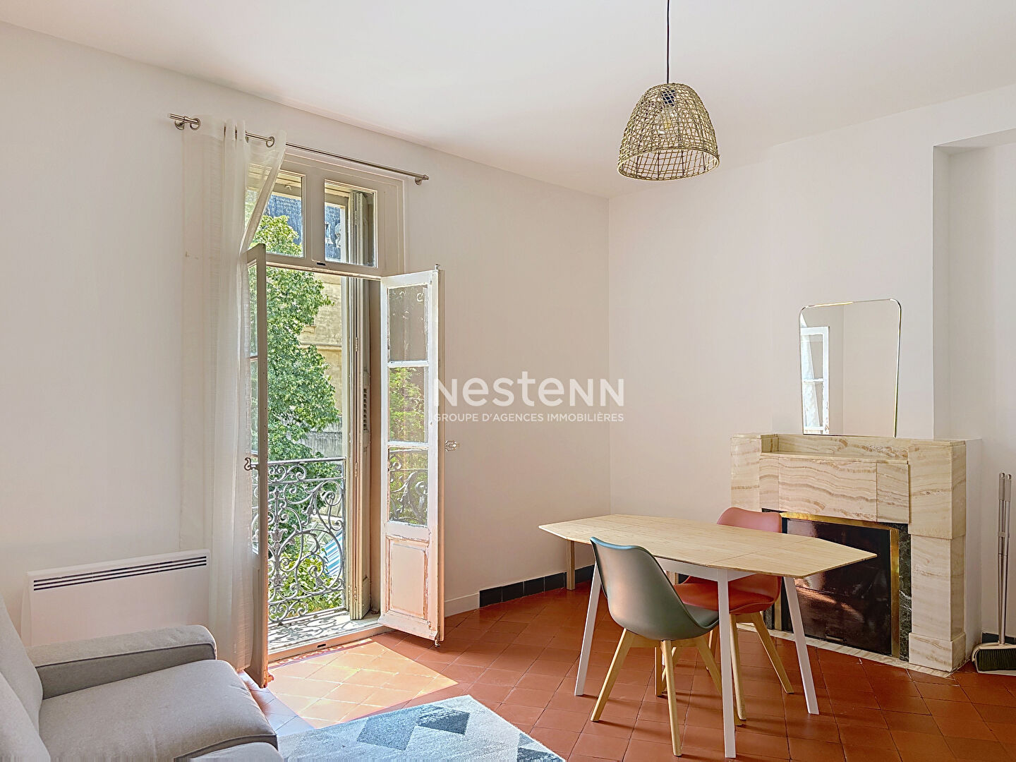 Appartement T2 meublé - Secteur Clémenceau - 37 m² à louer