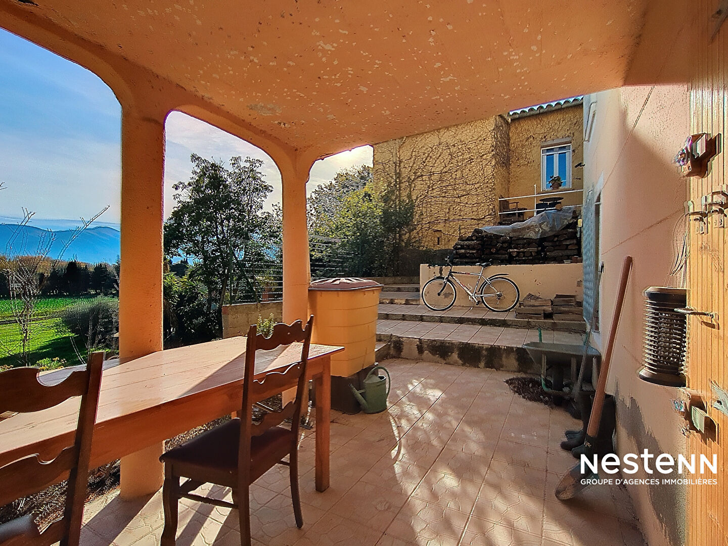 Brouilla, proche Perpignan, maison 3 faces 5 pièces 134.53 m2  sur 550m² de terrain