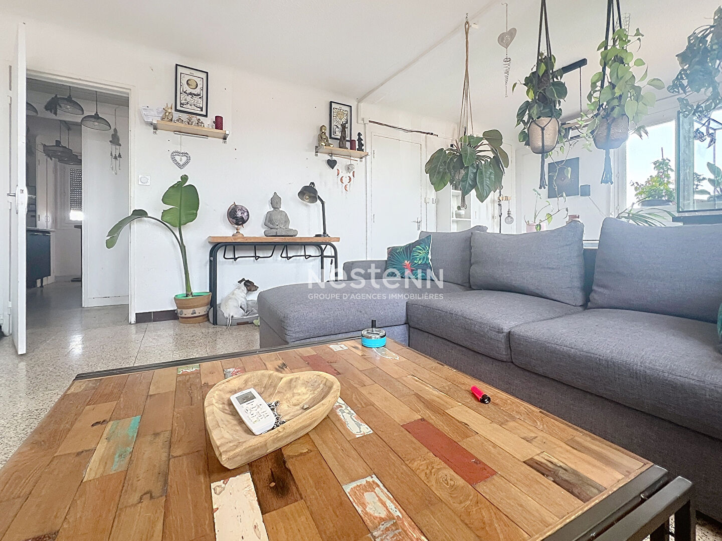 Perpignan Appartement  4 pièces avec balcon et garage