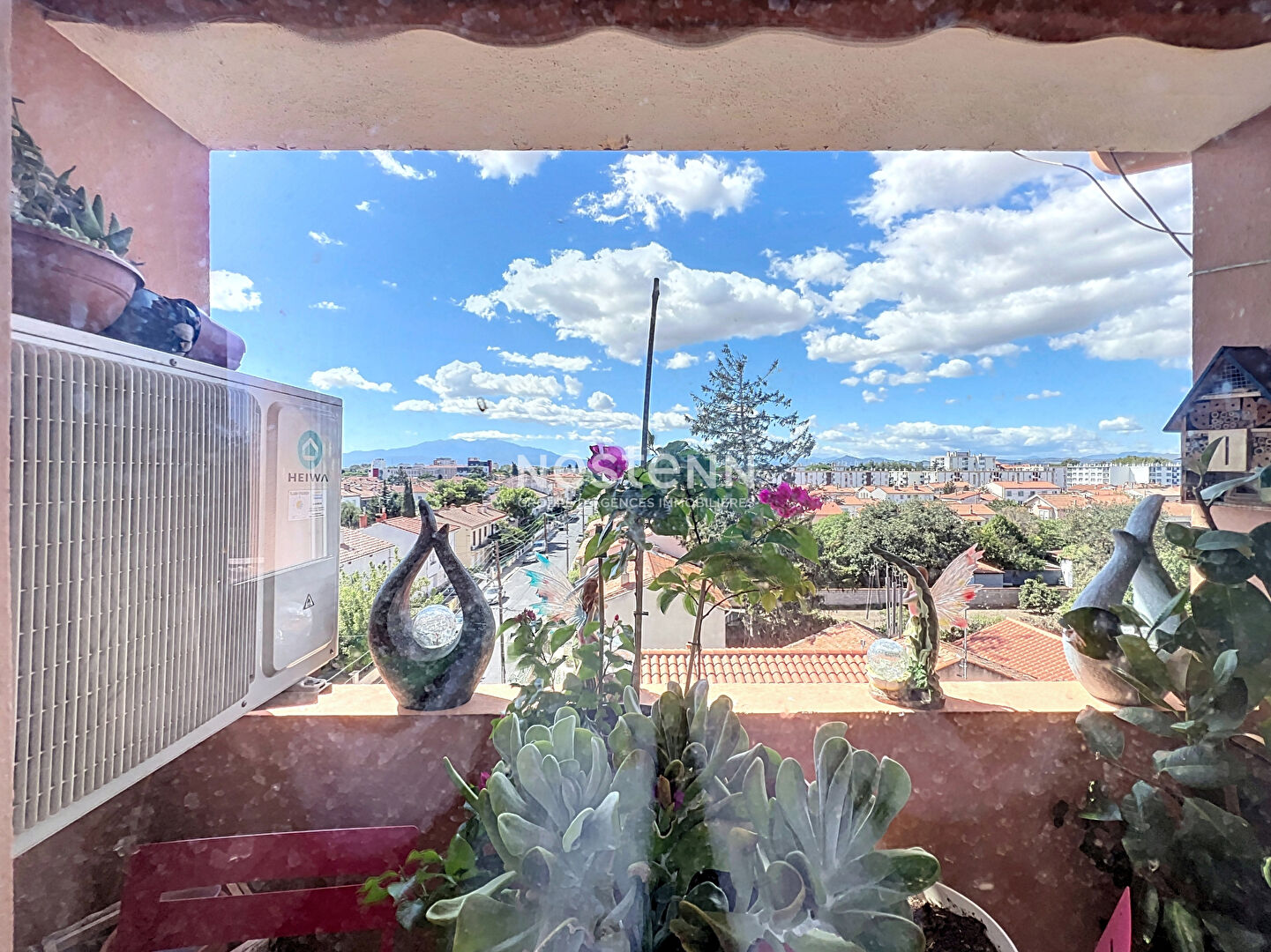 Perpignan Appartement  4 pièces avec balcon et garage