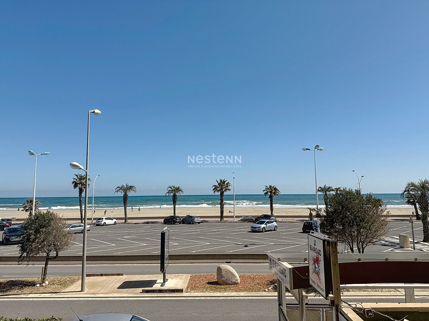 Appartement Canet Plage 4 pièce(s) avec vue mer et place de parking
