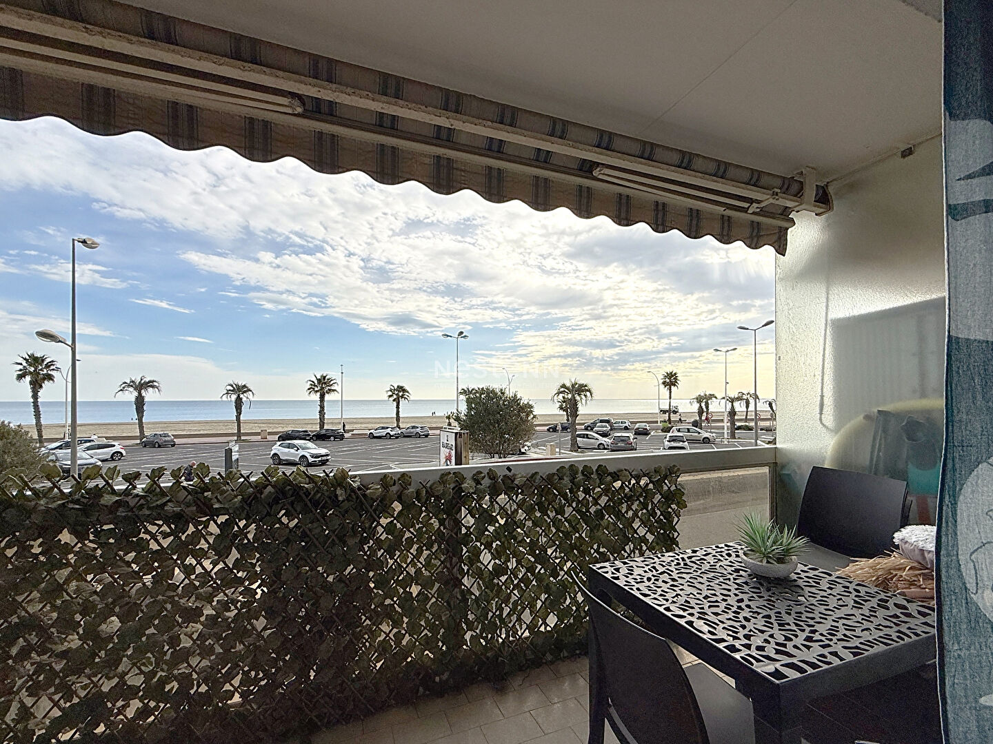 Appartement Canet Plage 4 pièce(s) avec vue mer et place de parking