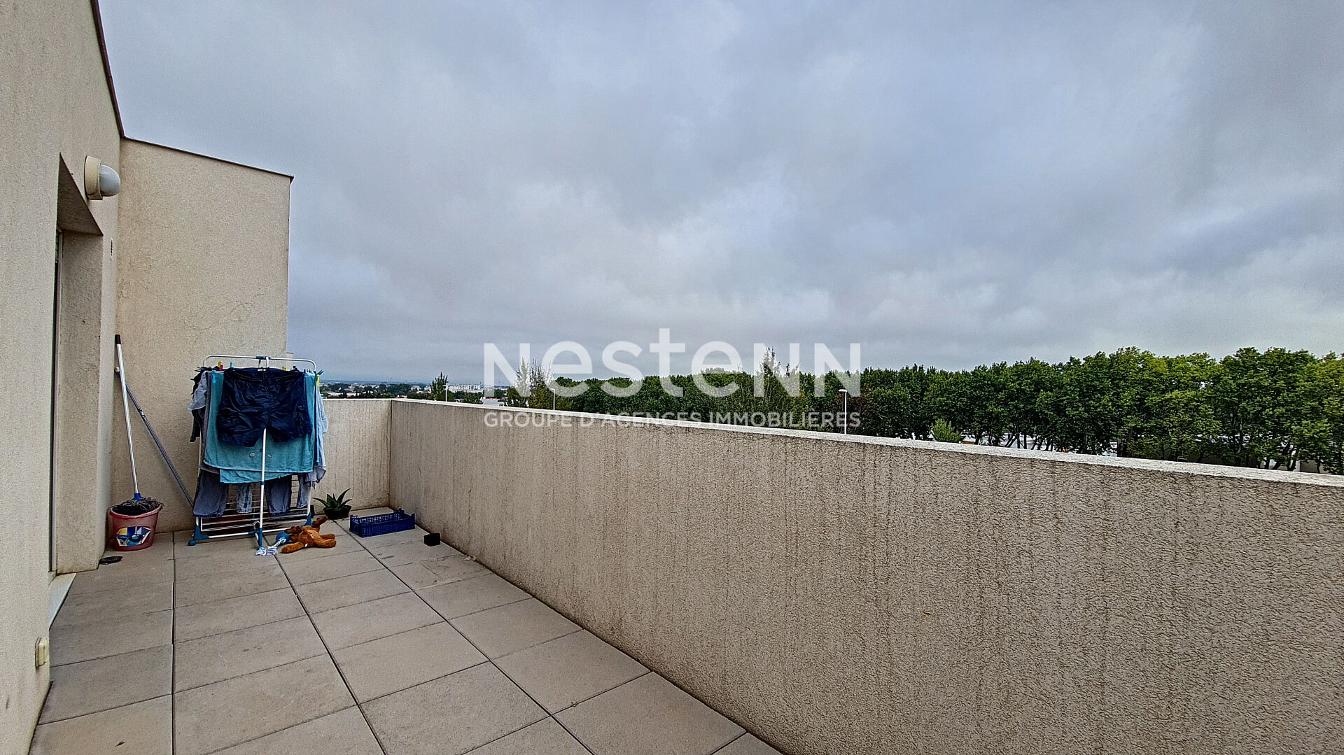 PERPIGNAN Appartement T3 de 54.58 m2 avec grande terrasse et 2 parkings vendu loué.