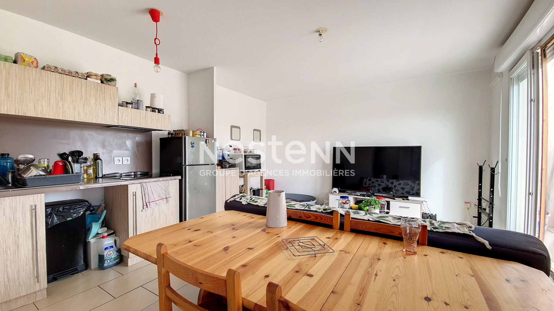 PERPIGNAN Appartement T3 de 54.58 m2 avec grande terrasse et 2 parkings vendu loué.