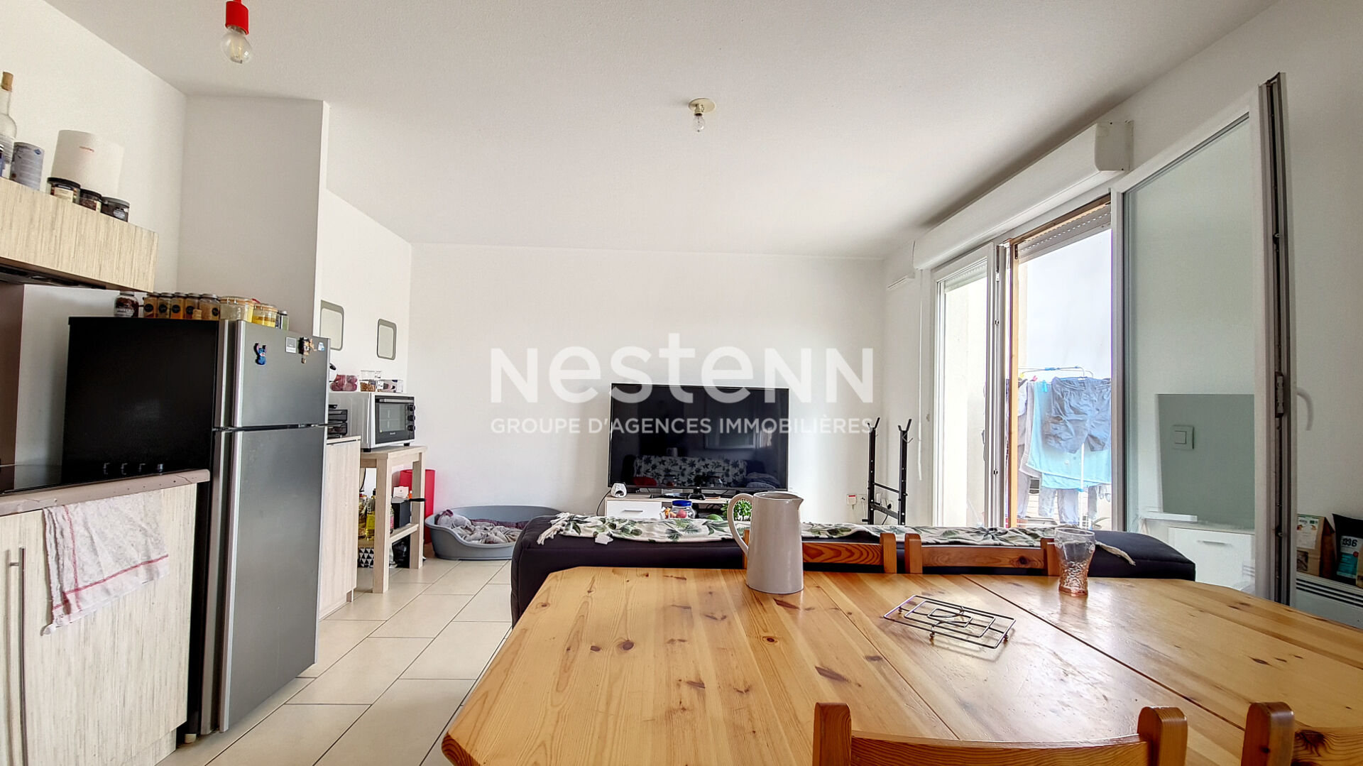 PERPIGNAN Appartement T3 de 54.58 m2 avec grande terrasse et 2 parkings vendu loué.