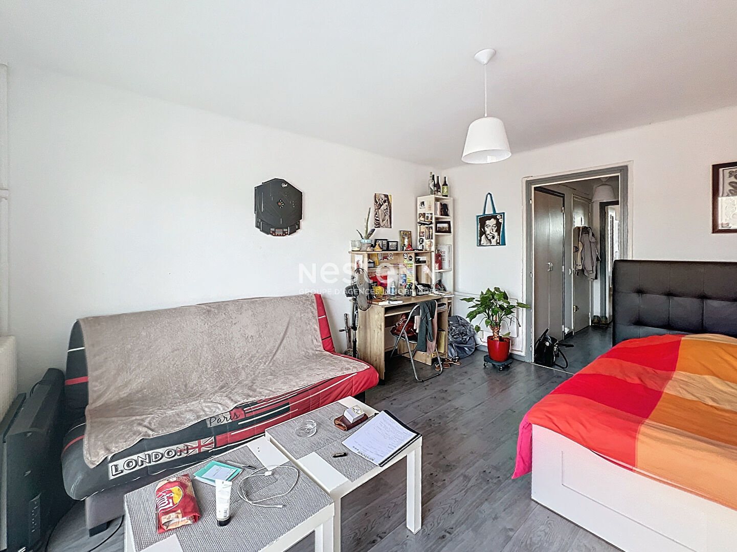 Studio avec terrasse, loggia et cave - Perpignan - 30.60 m2