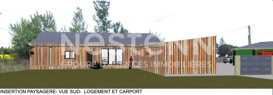 SAVERDUN : IDEAL PROJET PROFESSIONNEL, A VENDRE HANGAR ET CREATION D'UN LOGEMENT DE FONCTION