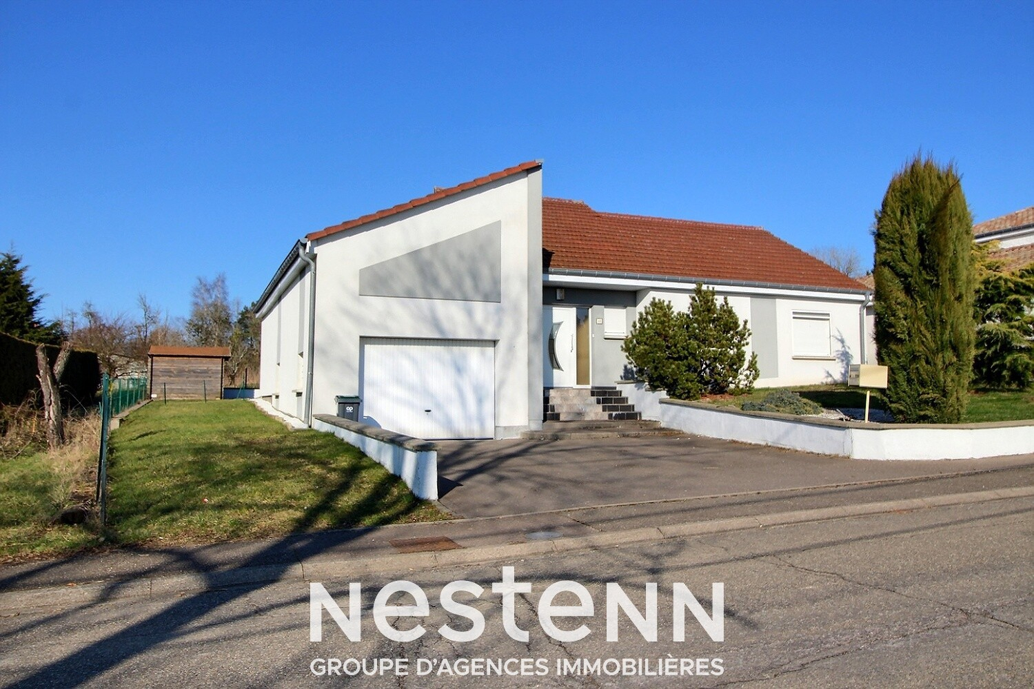 Maison individuelle - plain pied - proche Faulquemont - sans vis à vis - véranda - terrasse - garage