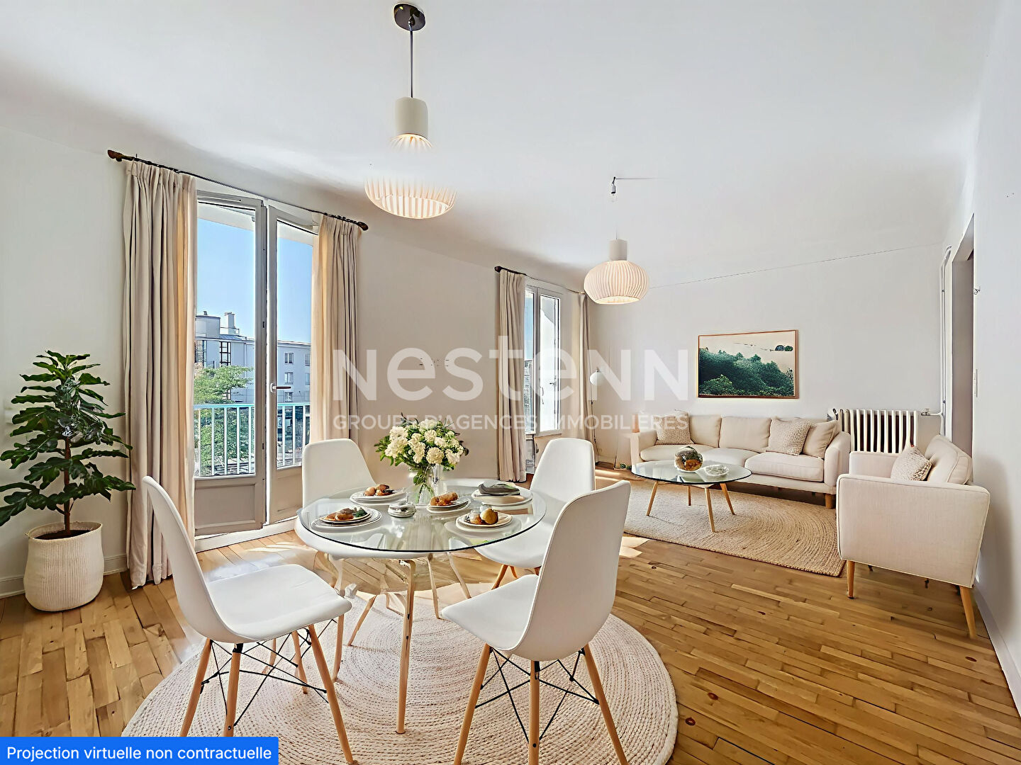 Brest : Appartement 3 chambres Triangle d'Or / Siam emplacement exceptionnel
