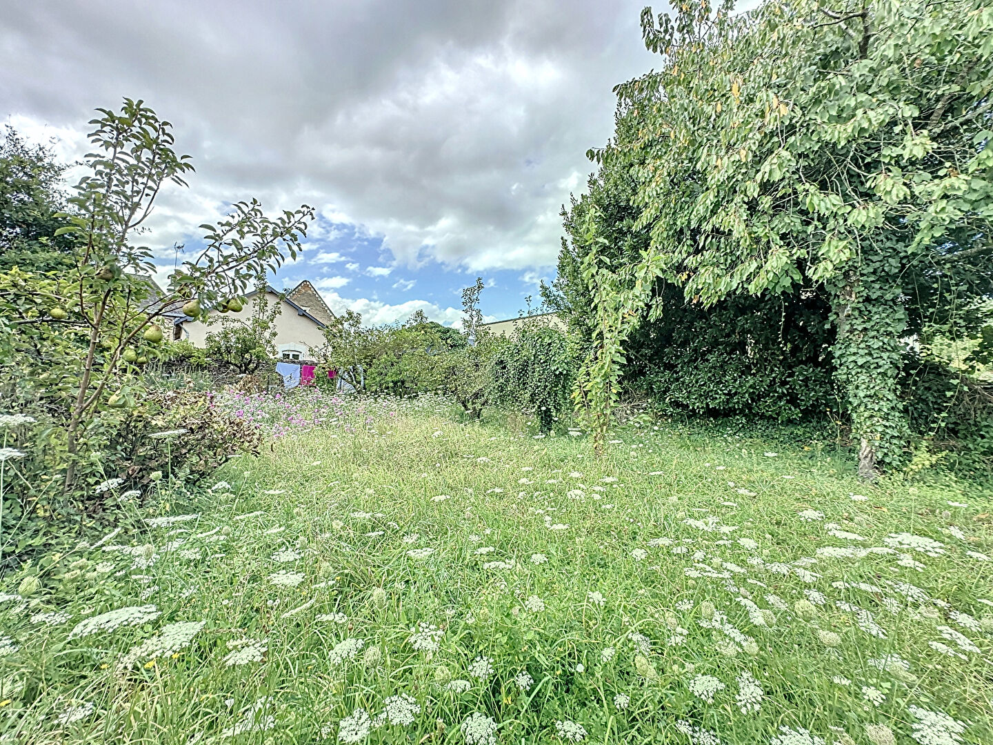 A VENDRE - Maison à rénover dans le bourg de La Jaille Yvon, d'une superficie de 117m2 avec un terrain de plus de 300m2