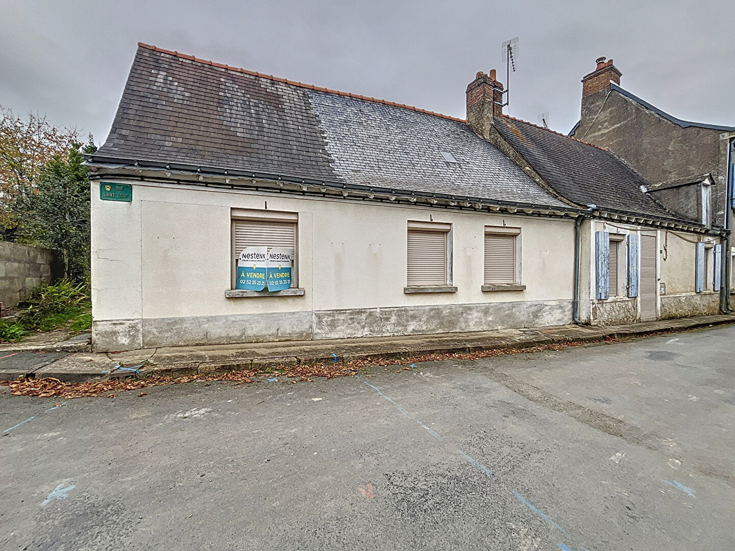 Vente maison de plain pied, 75m2, 2 chambres, avec terrain non-attenant à La Jaille Yvon