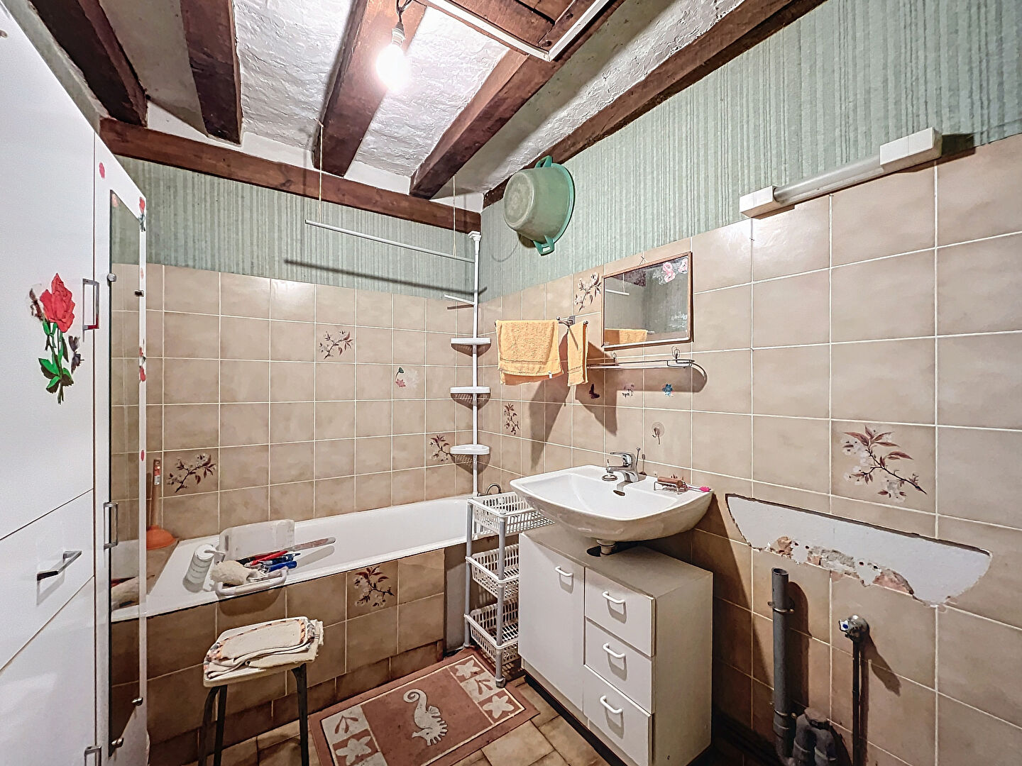 Vente maison de plain pied, 75m2, 2 chambres, avec terrain non-attenant à La Jaille Yvon