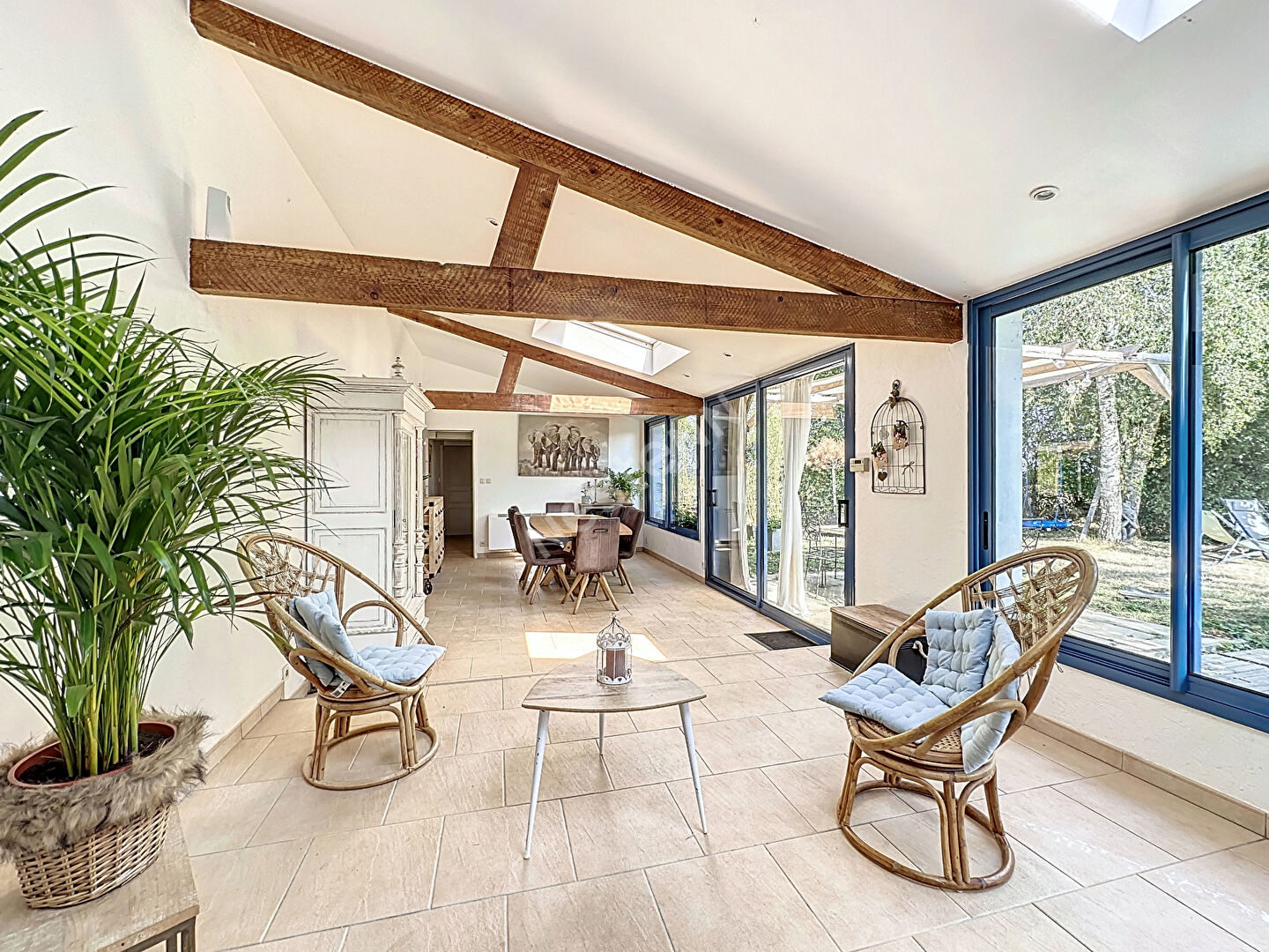 Charmante longère à Grez-Neuville 192m2 - 5 chambres sur un terrain de plus de 1500m2 avec grand garage !